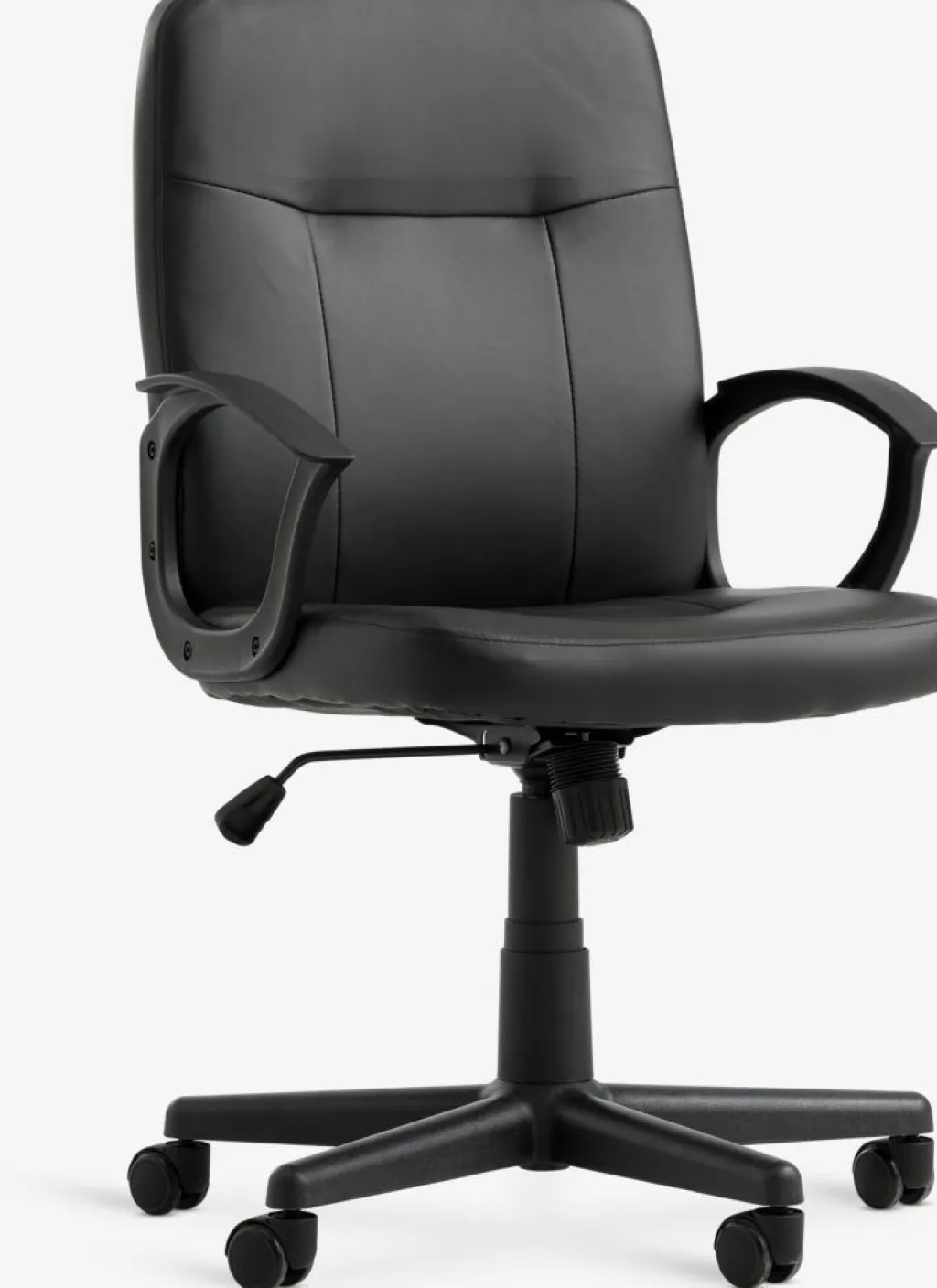 Sillas De Oficina|Sillas Gaming>JYSK NIMTOFTESilla de oficina NIMTOFTE polipiel / Negro