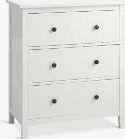 Cómodas|Cómodas>JYSK NORDBYCómoda NORDBY 3 cajones blanco