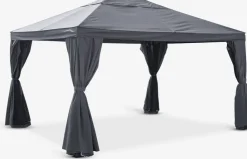 Cenadores Y Pérgolas>JYSK NORDMARKACenador NORDMARKA A3xL4xA2,78m Gris