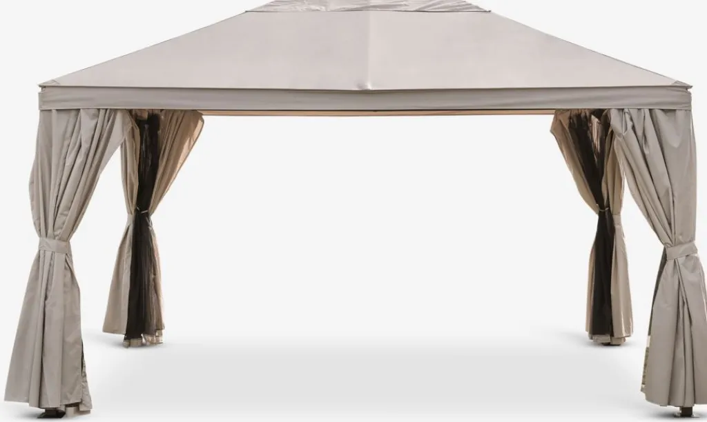 Cenadores Y Pérgolas>JYSK NORDMARKACenador NORDMARKA A3xL4xA2,78m beis Beige