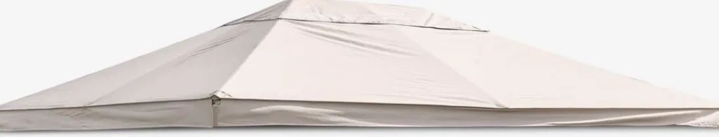 Cenadores Y Pérgolas>JYSK NORDMARKATecho del cenador NORDMARKA A3xL4m beis Beige