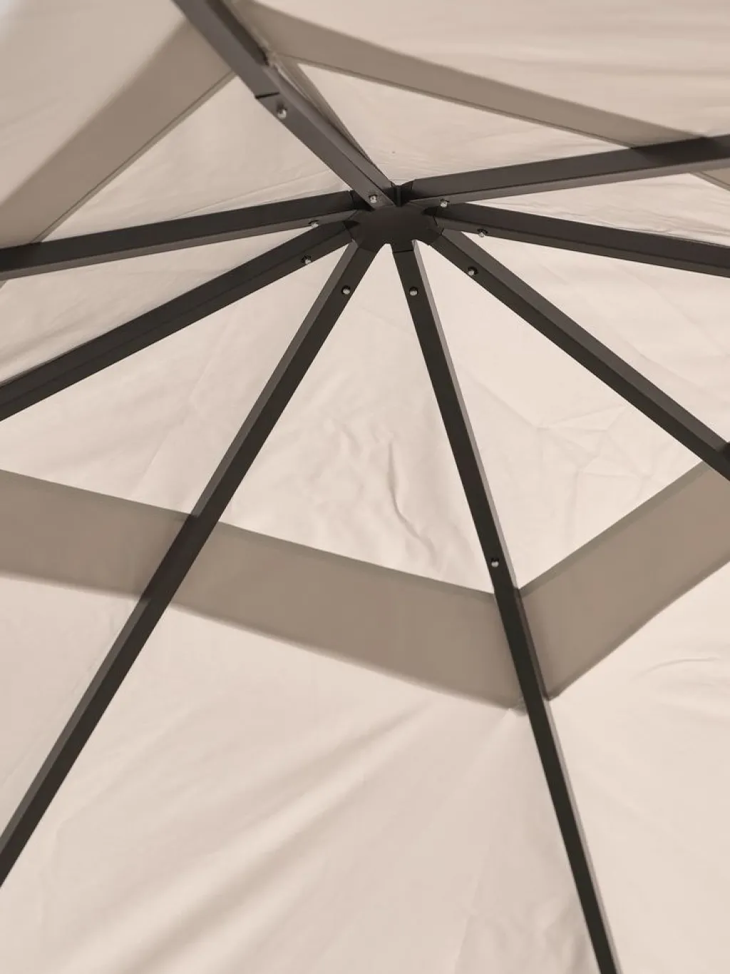Cenadores Y Pérgolas>JYSK NORDMARKATecho del cenador NORDMARKA A3xL3m beis Beige