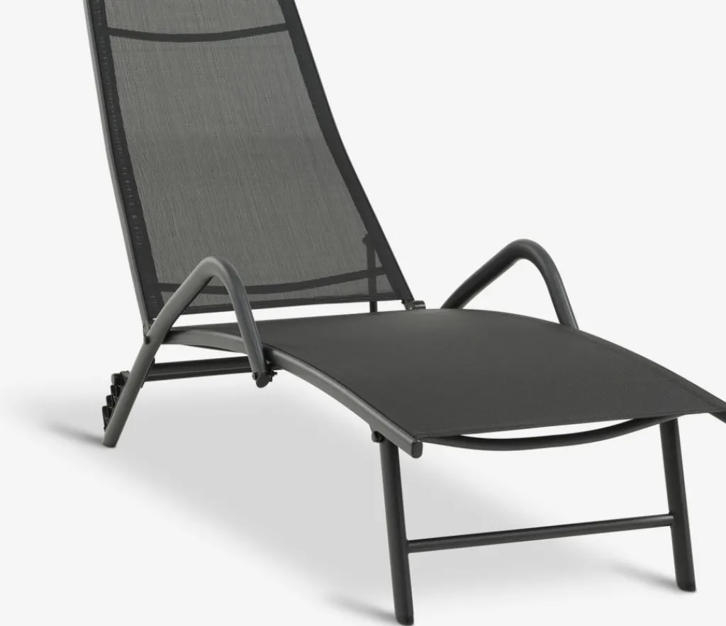 Muebles De Jardín|Tumbonas>JYSK NORDSTRANDTumbona NORDSTRAND A59xL191 negro