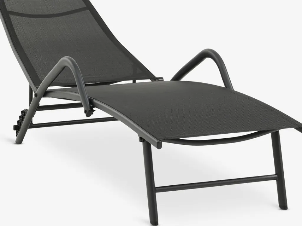 Muebles De Jardín|Tumbonas>JYSK NORDSTRANDTumbona NORDSTRAND A59xL191 negro