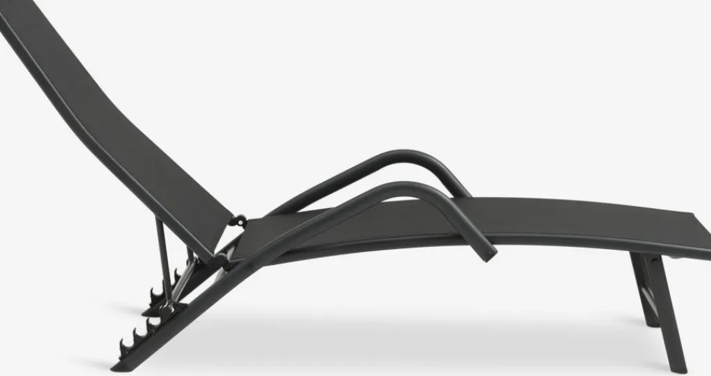 Muebles De Jardín|Tumbonas>JYSK NORDSTRANDTumbona NORDSTRAND A59xL191 negro