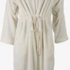 Albornoces>JYSK NYBROPLUSBata de microfibra NYBRO talla única blanco crudo