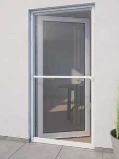 Mosquiteras>JYSK NYORDMosquitera NYORD 100x210 para puerta blanco