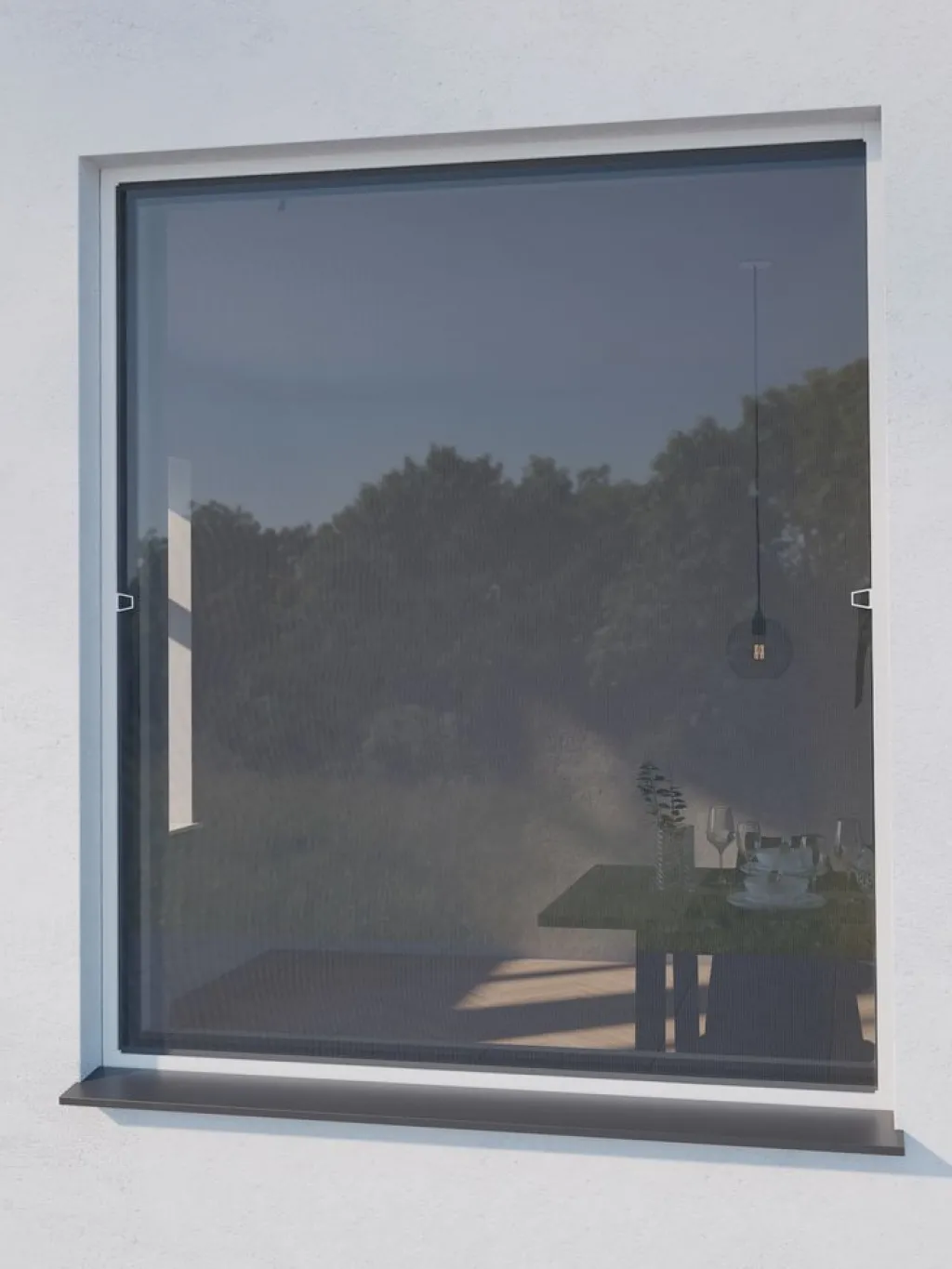 Mosquiteras>JYSK NYORDMosquitera NYORD 130x150 para ventana blanco