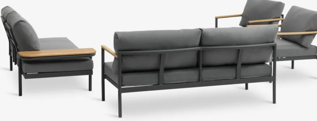 Muebles De Jardín>JUTLANDIA ODDESUNDDiván ODDESUND Gris