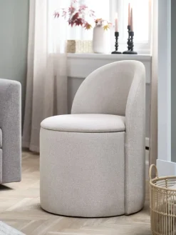 Sillones>JYSK ODDUMSilla ODDUM con almacenaje tela beis