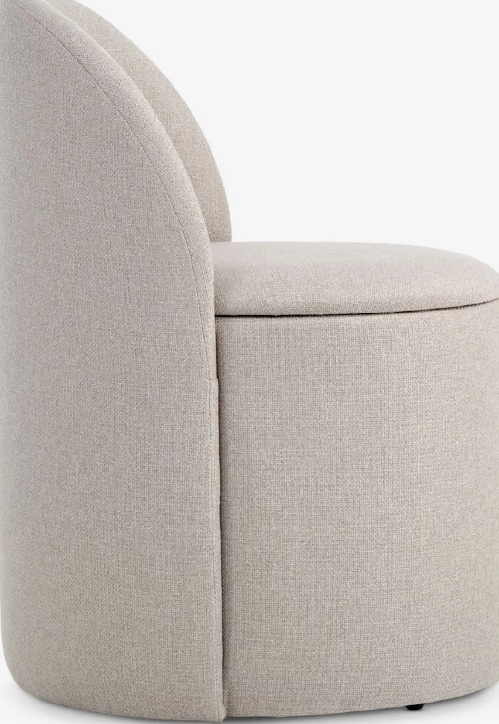 Sillones>JYSK ODDUMSilla ODDUM con almacenaje tela beis