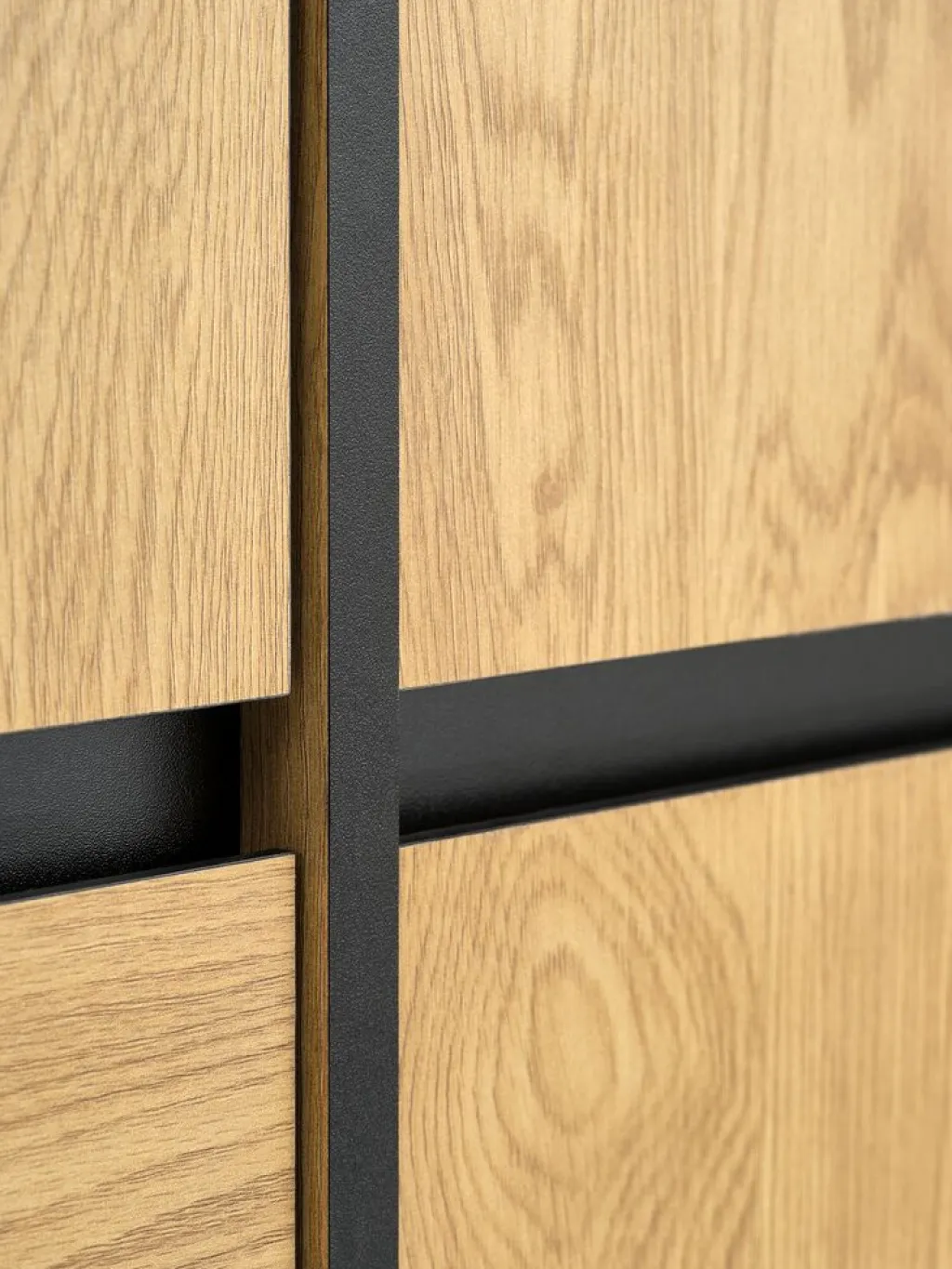 Armarios|Todos Los Armarios>JYSK ODENSEArmario ODENSE 120x210 3 puertas 3 cajones color roble cálid