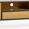 Muebles De TV>JYSK ODENSEMueble TV ODENSE 2 puertas 1 cajón color roble cálido/negro