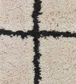 Alfombras>JYSK ODONAlfombra ODON 135x190 crema Gris antracita, Crema