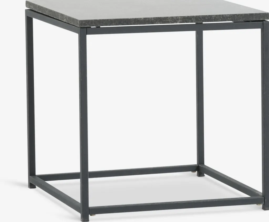 Mesas De Jardín|Muebles De Jardín>JYSK OLDHUSEMesa auxiliar OLDHUSE A45xL45xA45 negro