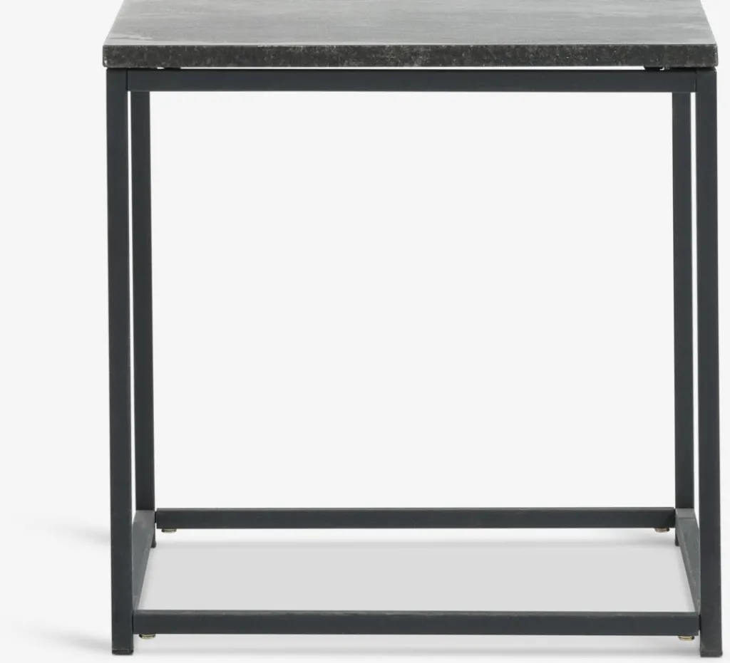 Mesas De Jardín|Muebles De Jardín>JYSK OLDHUSEMesa auxiliar OLDHUSE A45xL45xA45 negro