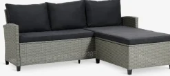 Muebles De Jardín>JYSK ONDRUPSofá de exterior con chaise longue ONDRUP 3 plazas gris