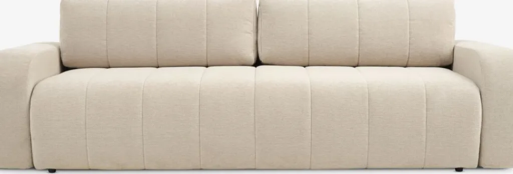 Sofás Cama|Sofás Cama>JYSK ORMSLEVSofá cama ORMSLEV 3 plazas tela beis