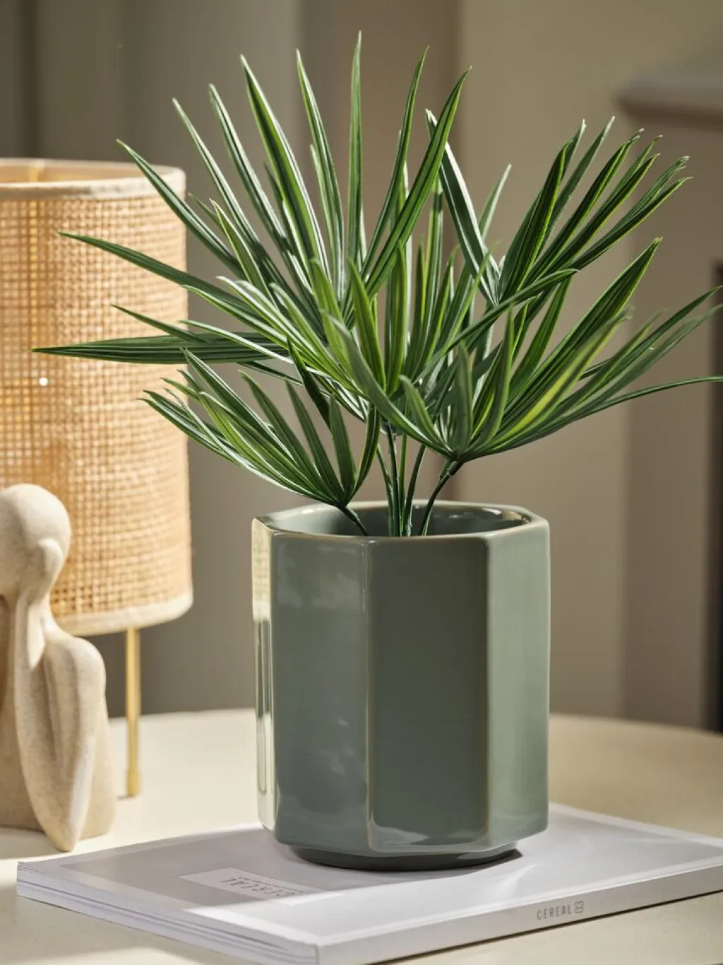 Plantas Artificiales>JYSK PAULPlanta artificial PAUL A33cm verde
