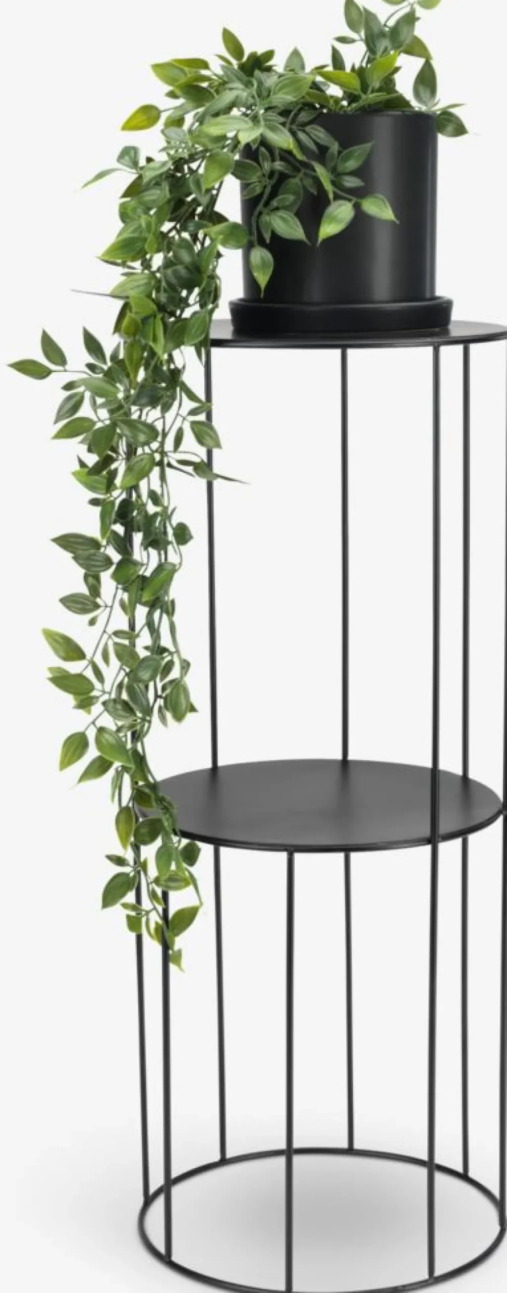 Accesorios Decoracion>JYSK PELLESoporte PELLE Ø25xA60cm negro