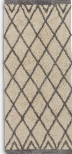 Alfombras Pequeñas|Alfombras>JYSK PENGEURTAlfombra PENGEURT 70x160 blanco crudo/gris