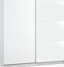Armarios|Todos Los Armarios>JYSK RABERGArmario RABERG 200x200 con espejo blanco Blanco+Cristal de espejo