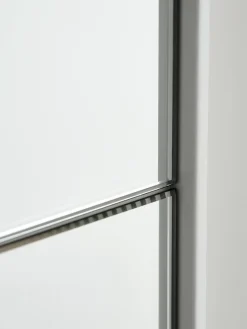 Armarios|Todos Los Armarios>JYSK RABERGArmario RABERG 200x200 con espejo blanco Blanco+Cristal de espejo