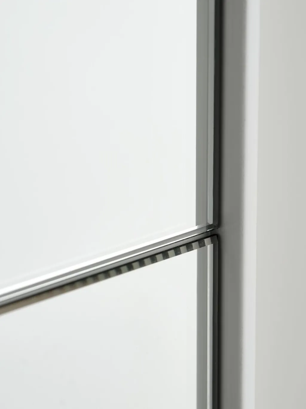 Armarios|Todos Los Armarios>JYSK RABERGArmario RABERG 200x200 con espejo blanco Blanco+Cristal de espejo