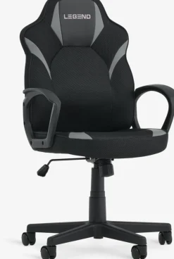 Sillas De Oficina|Sillas Gaming>JYSK RANDRUPSilla gaming RANDRUP polipiel negro/malla