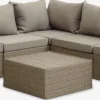 Conjuntos Mesa Y Sillas De Jardín|Muebles De Jardín>JYSK RAVNDRUPConjunto muebles jardín RAVNDRUP 5 plazas natural