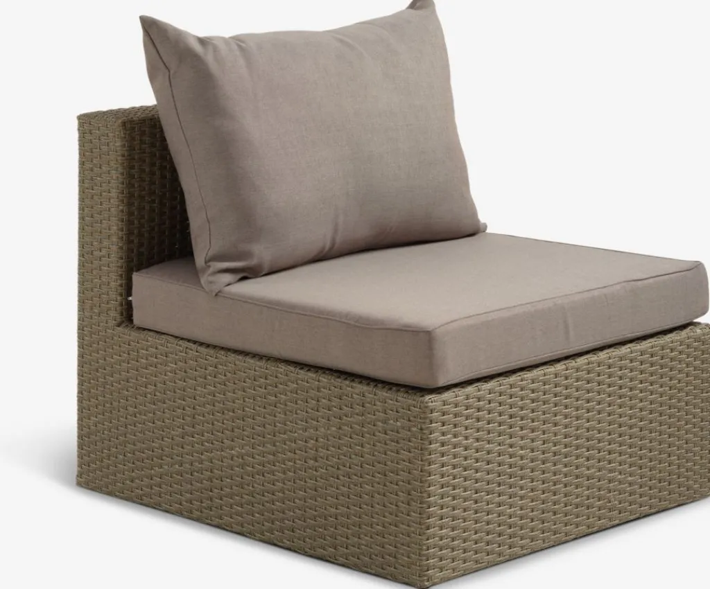 Conjuntos Mesa Y Sillas De Jardín|Muebles De Jardín>JYSK RAVNDRUPConjunto muebles jardín RAVNDRUP 5 plazas natural