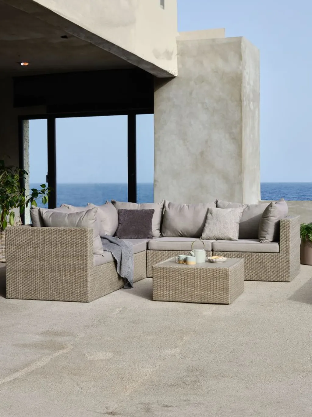 Muebles De Jardín>JYSK RAVNDRUPMódulo de jardín central RAVNDRUP natural