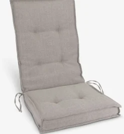 Cojín Para Silla Reclinable|Cojines Para Palé>JUTLANDIA REBSENGECojín de jardín para silla reclinable REBSENGE Gris claro