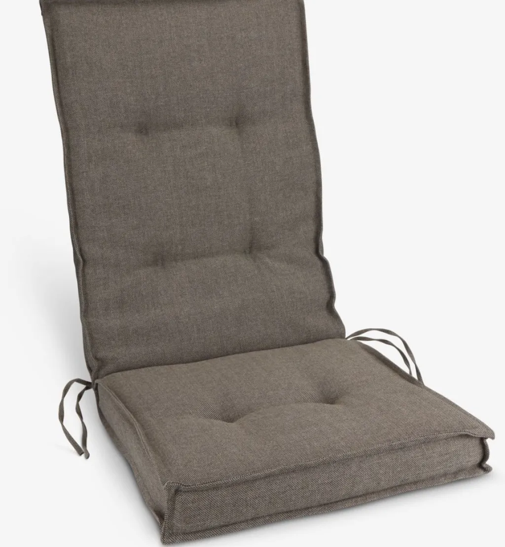 Cojín Para Silla Reclinable|Cojines Para Palé>JUTLANDIA REBSENGECojín de jardín para silla reclinable REBSENGE Arena oscuro