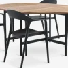 Conjuntos Mesa Y Sillas De Jardín>JYSK RENA + NANNESTADMesa RENA L54/175 madera dura + 4 sillas NANNESTAD