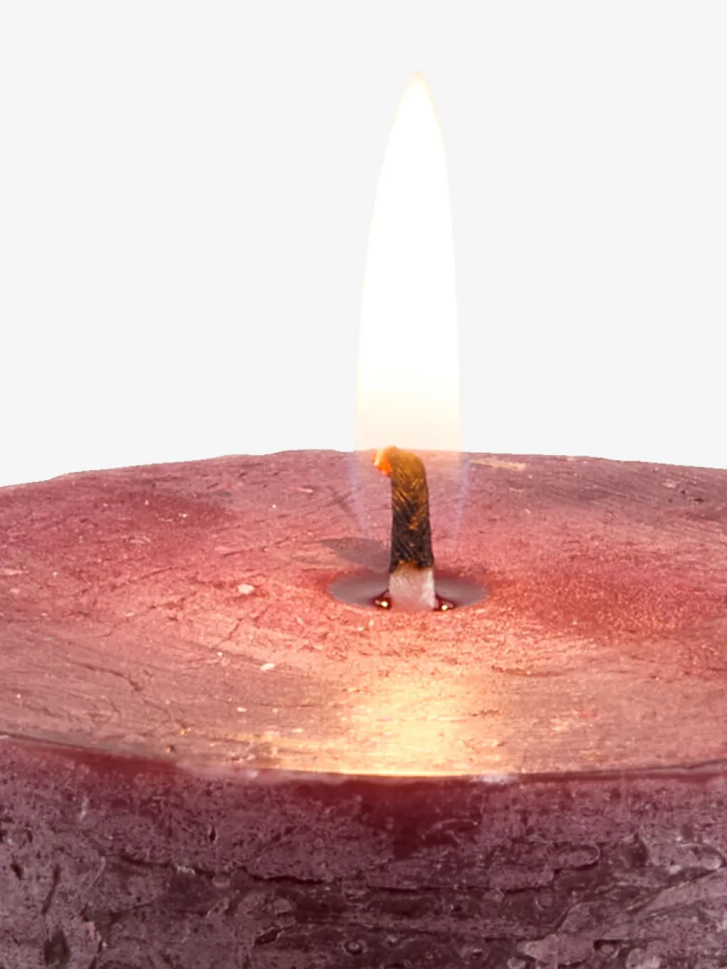 Velas Y Servilletas|Velas Y Servilletas>JYSK RENEVela pilar RENE Ø7xA10cm Castaño