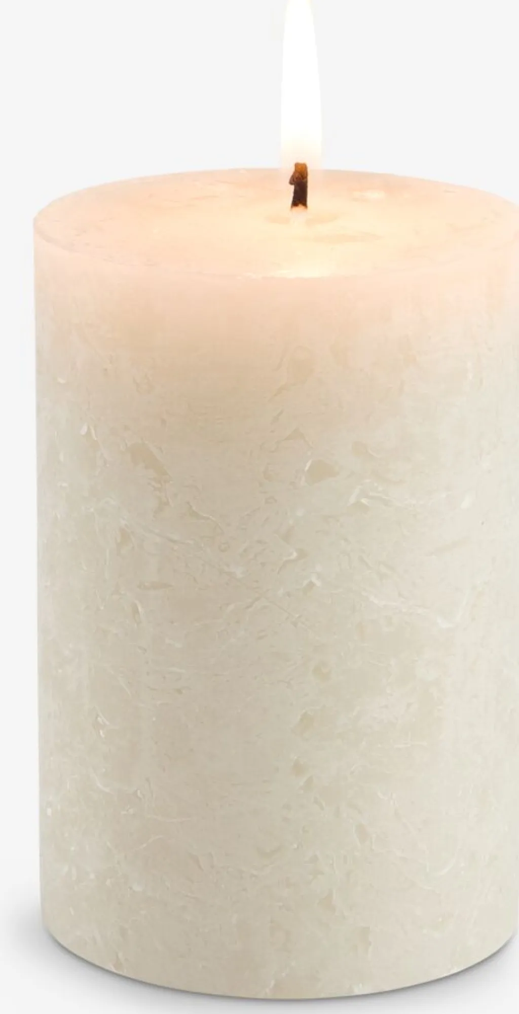 Velas Y Servilletas|Velas Y Servilletas>JYSK RENEVela pilar RENE Ø7xH10cm Natural