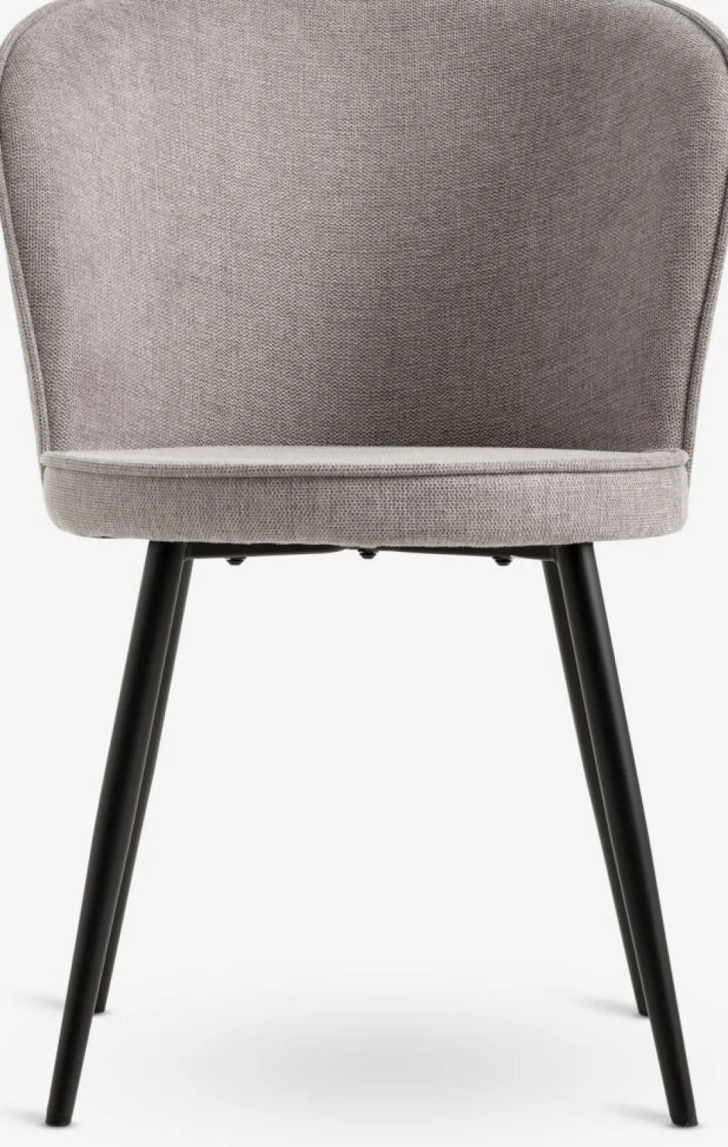 Sillas De Comedor>JYSK RISSKOVSilla de comedor RISSKOV tela /negro Gris claro