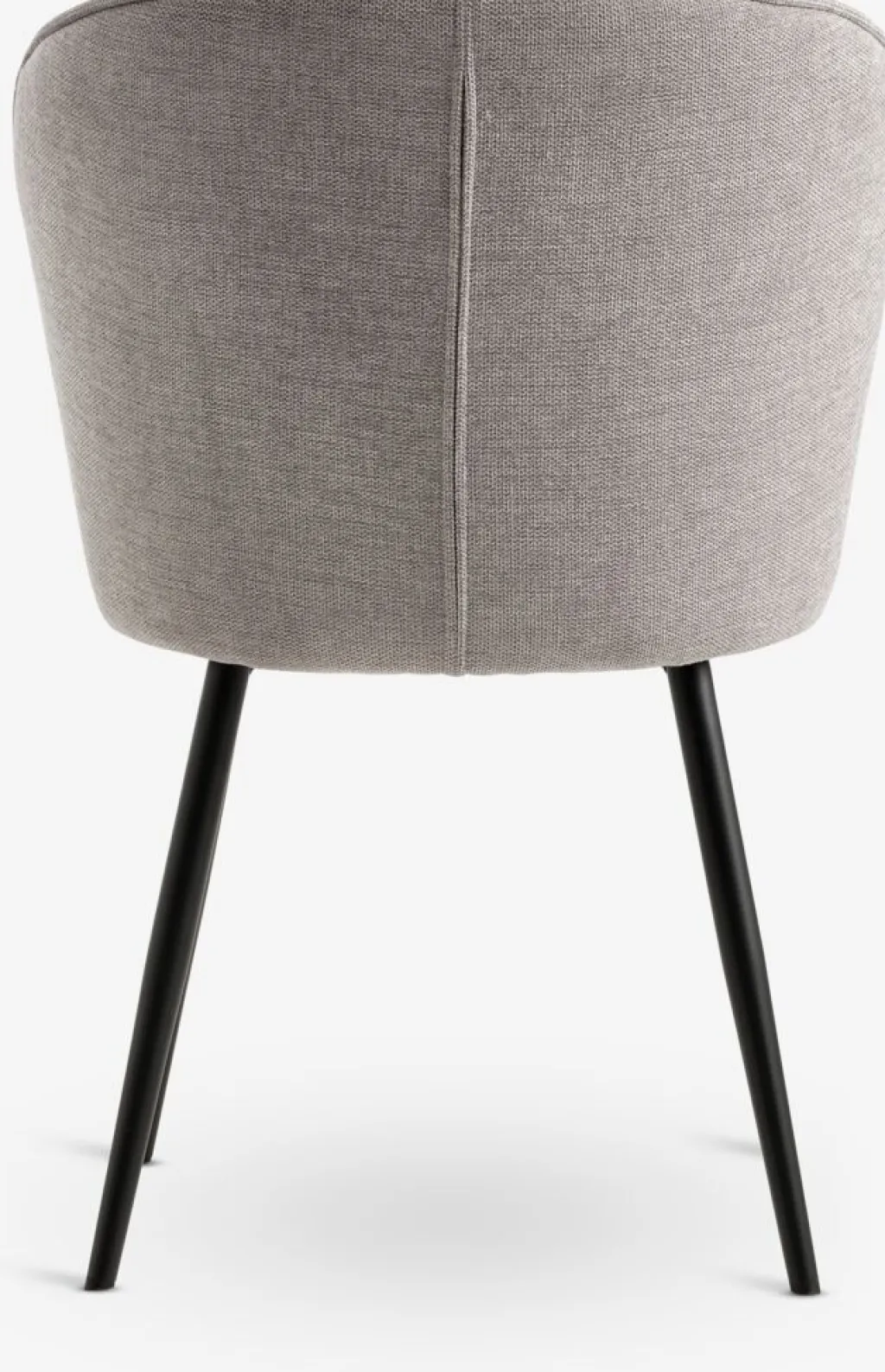 Sillas De Comedor>JYSK RISSKOVSilla de comedor RISSKOV tela /negro Gris claro
