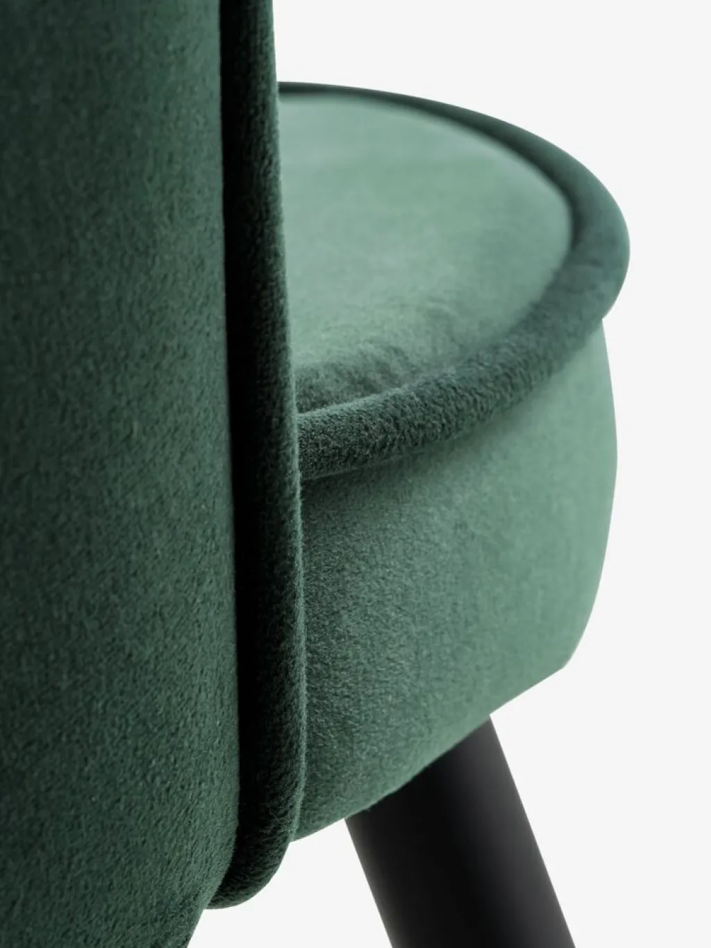 Sillas De Comedor>JYSK RISSKOVSilla de comedor RISSKOV terciopelo /negro Verde oscuro