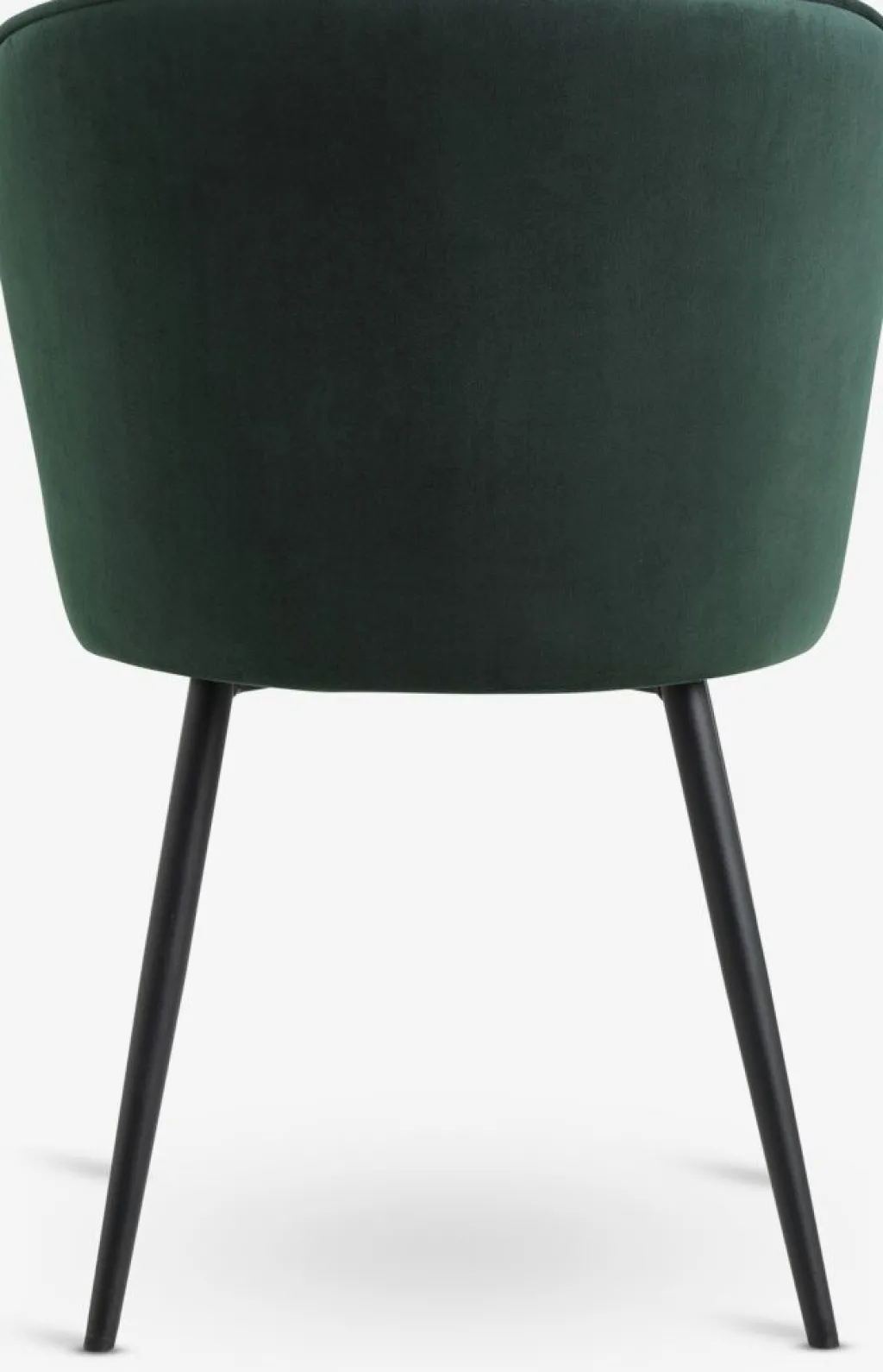 Sillas De Comedor>JYSK RISSKOVSilla de comedor RISSKOV terciopelo /negro Verde oscuro