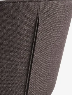 Sillas De Comedor>JYSK RISSKOVSilla de comedor RISSKOV tela /negro Marrón oscuro