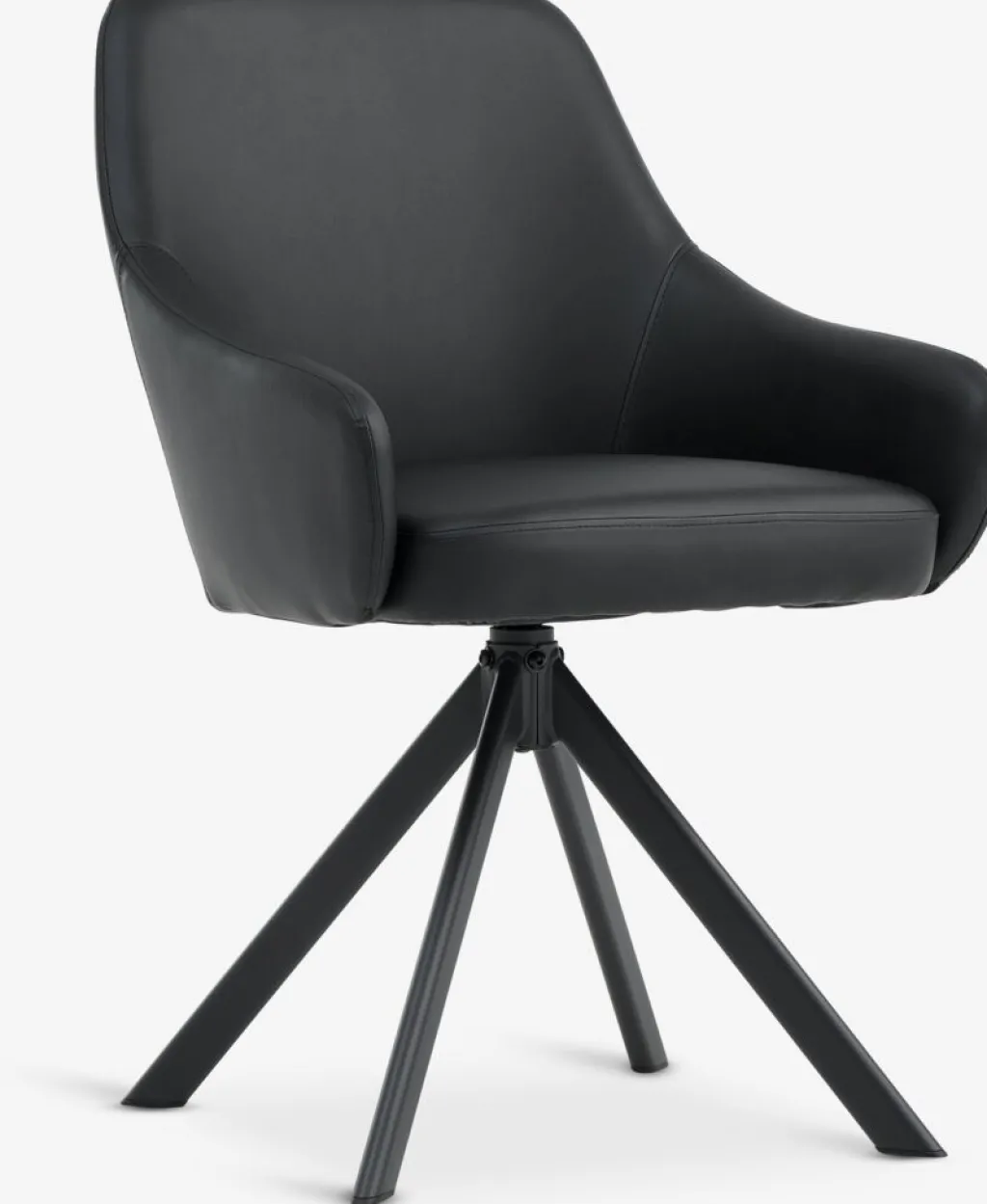 Sillas De Comedor>JYSK ROSTRUPSilla de comedor ROSTRUP giratoria Negro