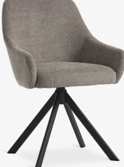 Sillas De Comedor>JYSK ROSTRUPSilla de comedor ROSTRUP giratoria tela /negro Arena