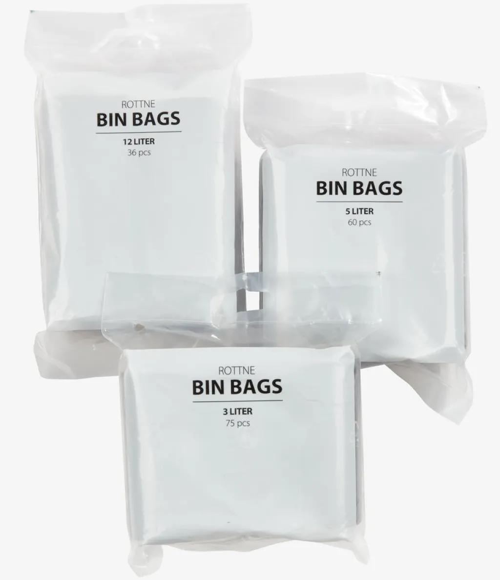 Cuidado Personal|Accesorios>JYSK ROTTNEBolsas de basura ROTTNE para 12L/5L/3L variado