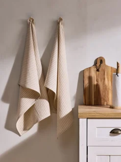 Paños De Cocina>JYSK RYLLIKPaño de cocina RYLLIK 50x70 natural 2 unidades