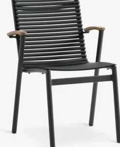 Sillas De Jardín>JUTLANDIA SADBJERGSilla apilable SADBJERG negro