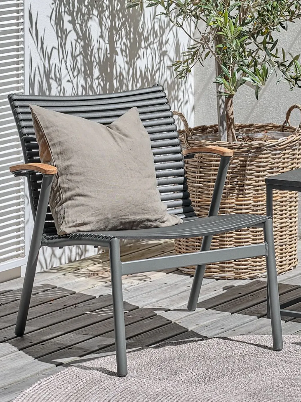 Sillas De Jardín|Muebles De Jardín>JUTLANDIA SADBJERGSilla de exterior SADBJERG negro
