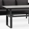 Conjuntos Mesa Y Sillas De Jardín|Muebles De Jardín>JUTLANDIA SALTENConjunto muebles jardín SALTEN 5 plazas secado rápido negro