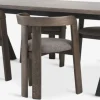 Mesas De Comedor|Conjuntos De Comedor>JYSK SANDBY + BOVRUPMesa SANDBY L210 roble oscuro + 4 BOVRUP roble oscuro/marrón